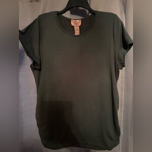 Soft green maternity top